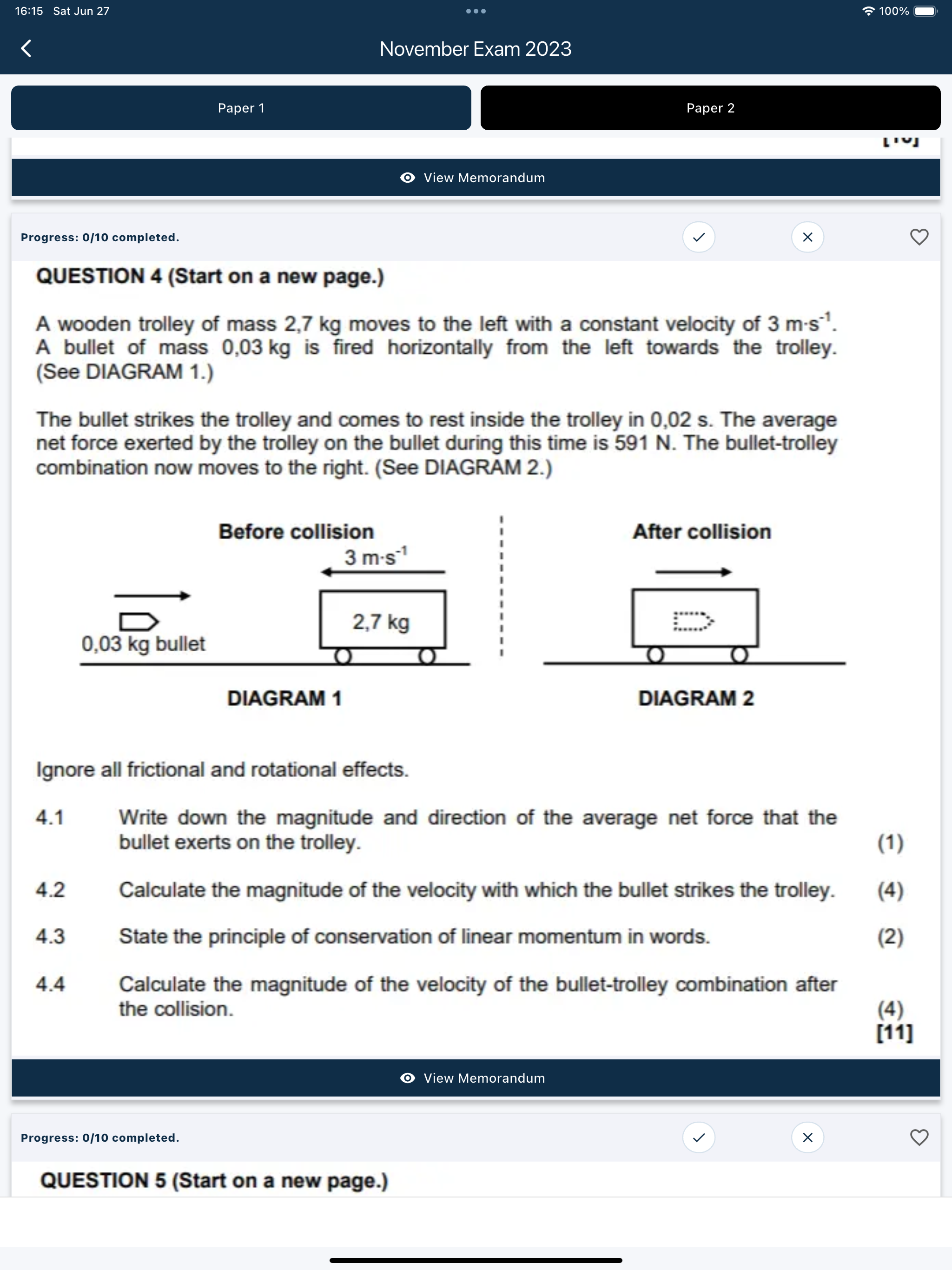 Grade 12 Physical Sciences screenshot 16