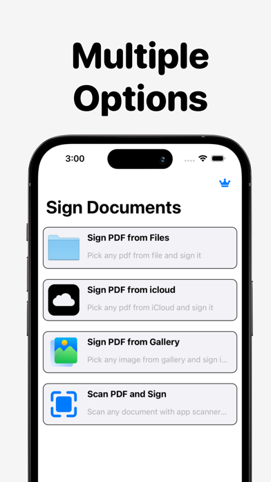 Sign documents e signature app Screenshot