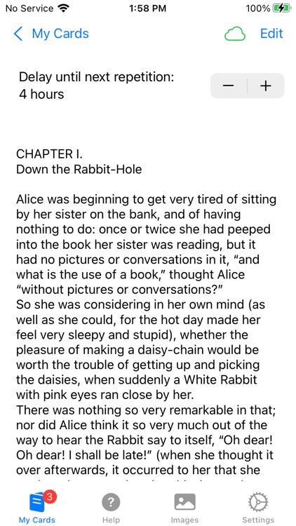 Zing Spaced Repetition