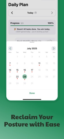Necklo: Fix Posture & Pain iPhone screenshot