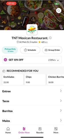 TNT Mexican Restaurant Screenshot 3 of 5