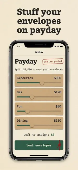 Pocketvelope: Cash Budget screenshot 3