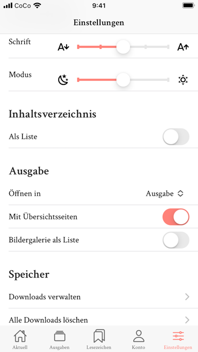 brand eins Screenshot