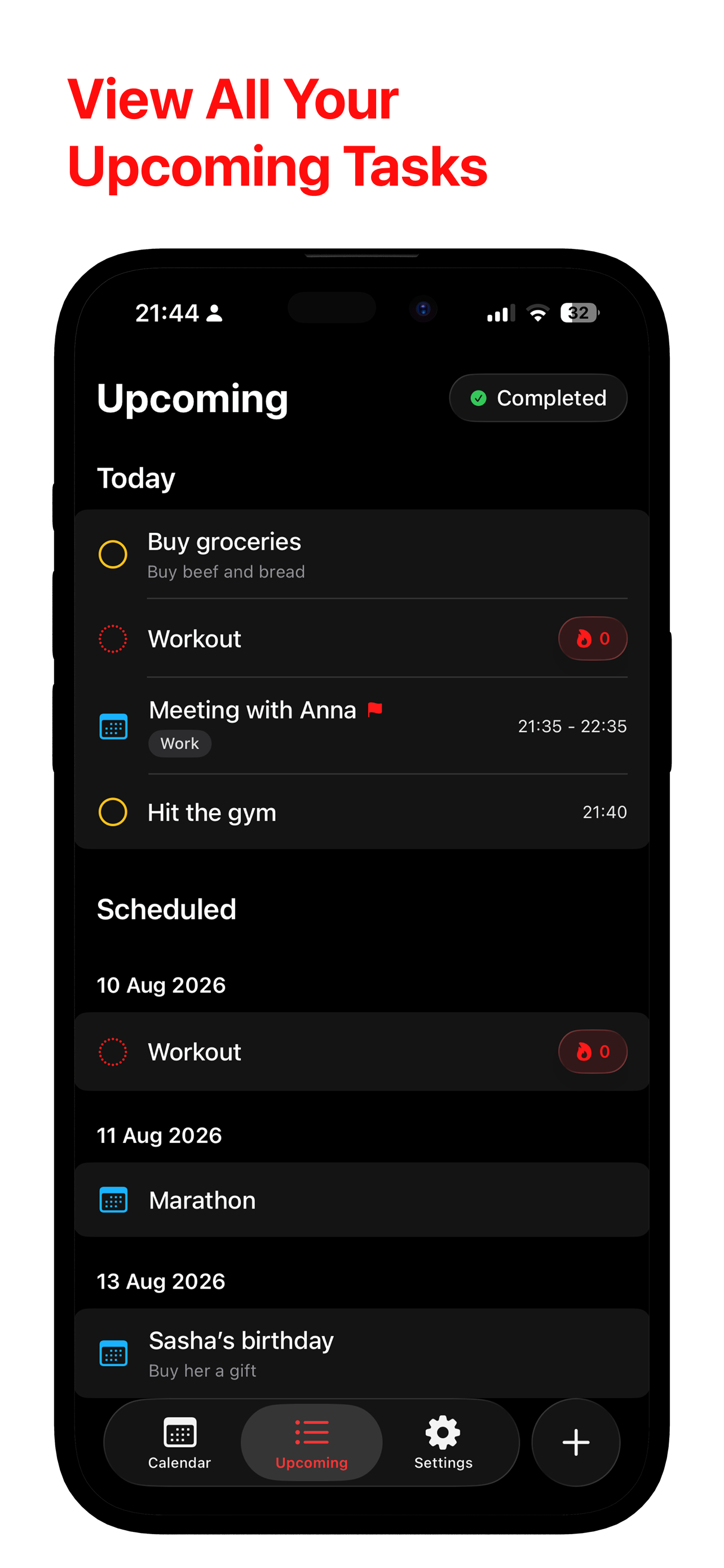 Edin: Calendar & To Do List screenshot 4