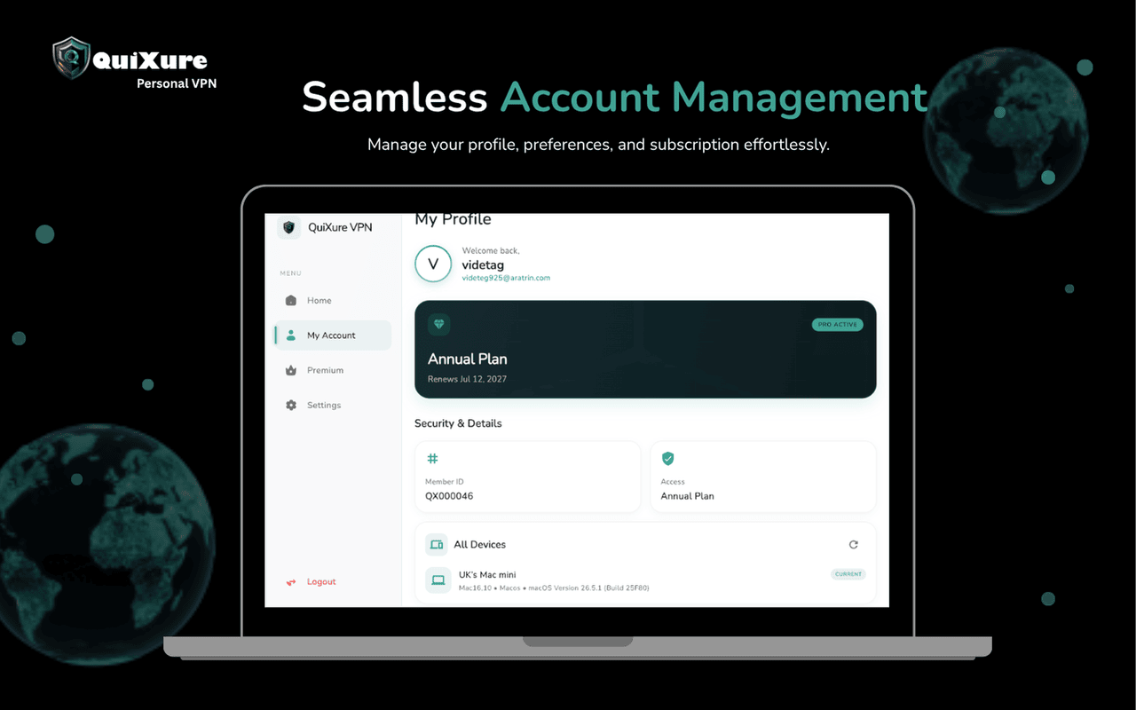 QuiXure VPN