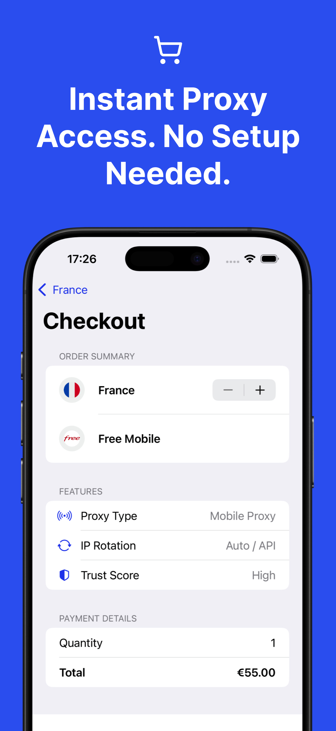 HypeProxy: Mobile Proxies (4G)