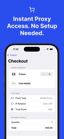 HypeProxy: Mobile Proxies (4G) screenshot
