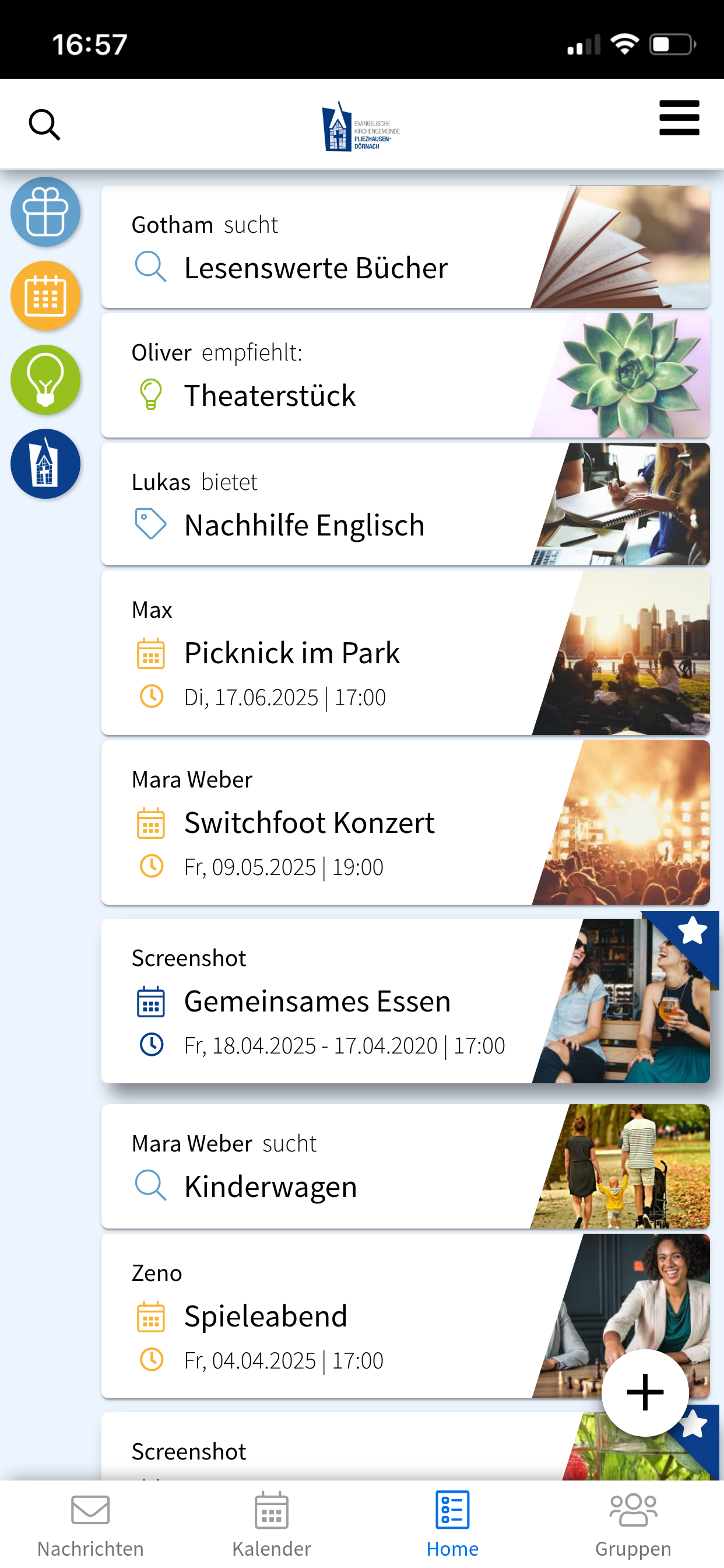 mittendrin Pliezhausen screenshot 2