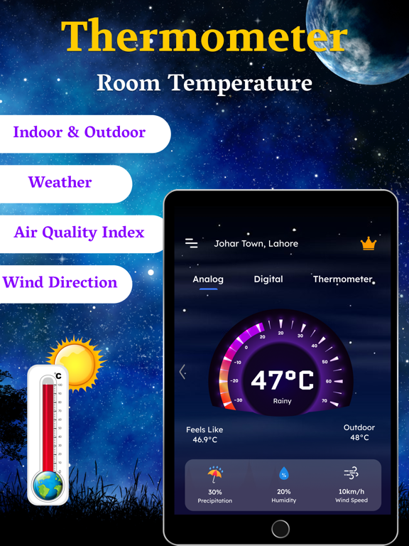 Room Temperature Thermometerのおすすめ画像4