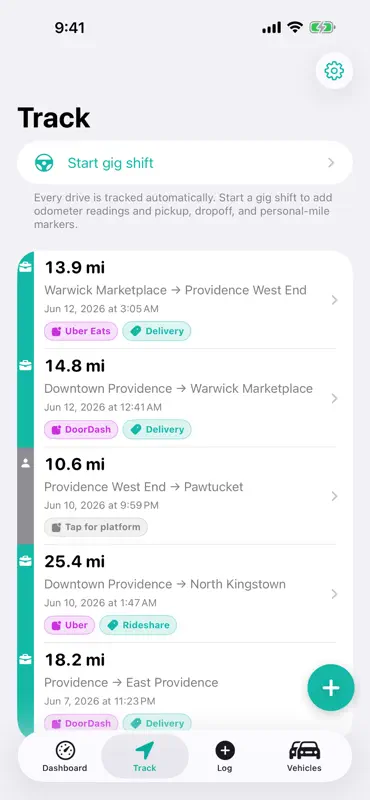 MileMint - Mileage & Expenses screenshot 3 of 7