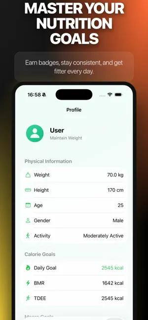 AI Calorie Tracker: Nutri screenshot 1