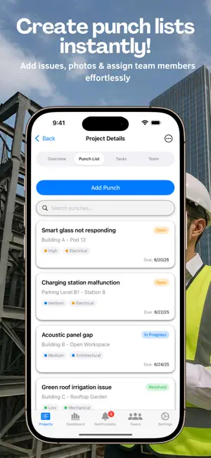 Punchly - Punch List App screenshot 3