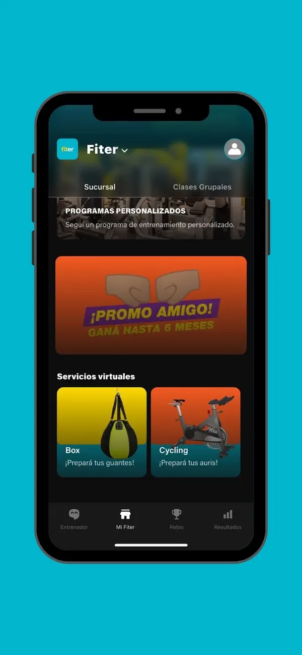 Screenshot #2 pour Fiter App