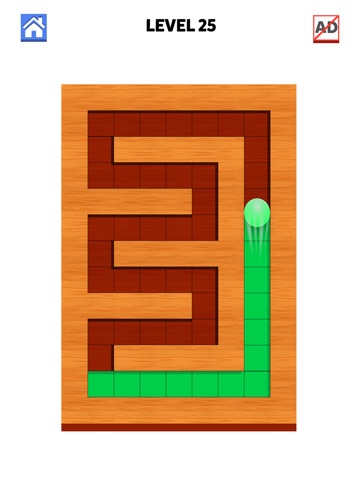 Maze Ball Paint Puzzle iPad screenshot