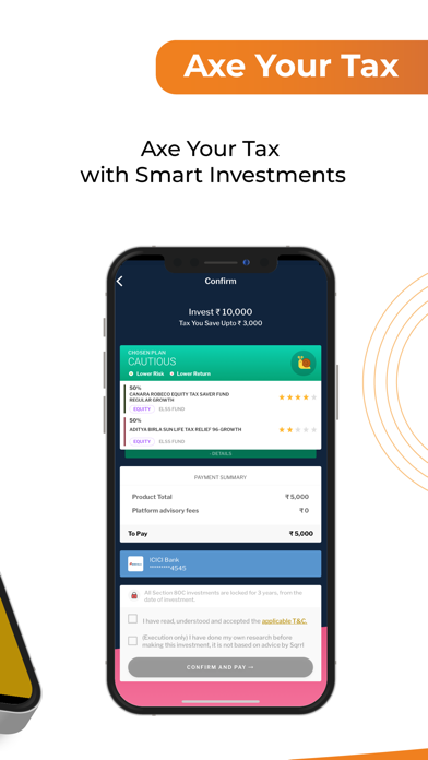 SIP, Mutual Funds App - Sqrrl Screenshot