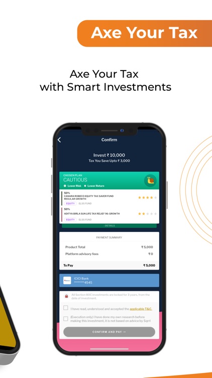 SIP, Mutual Funds App - Sqrrl