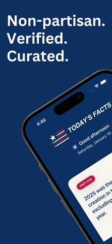 Today’s Facts — Daily Brief iPhone screenshot