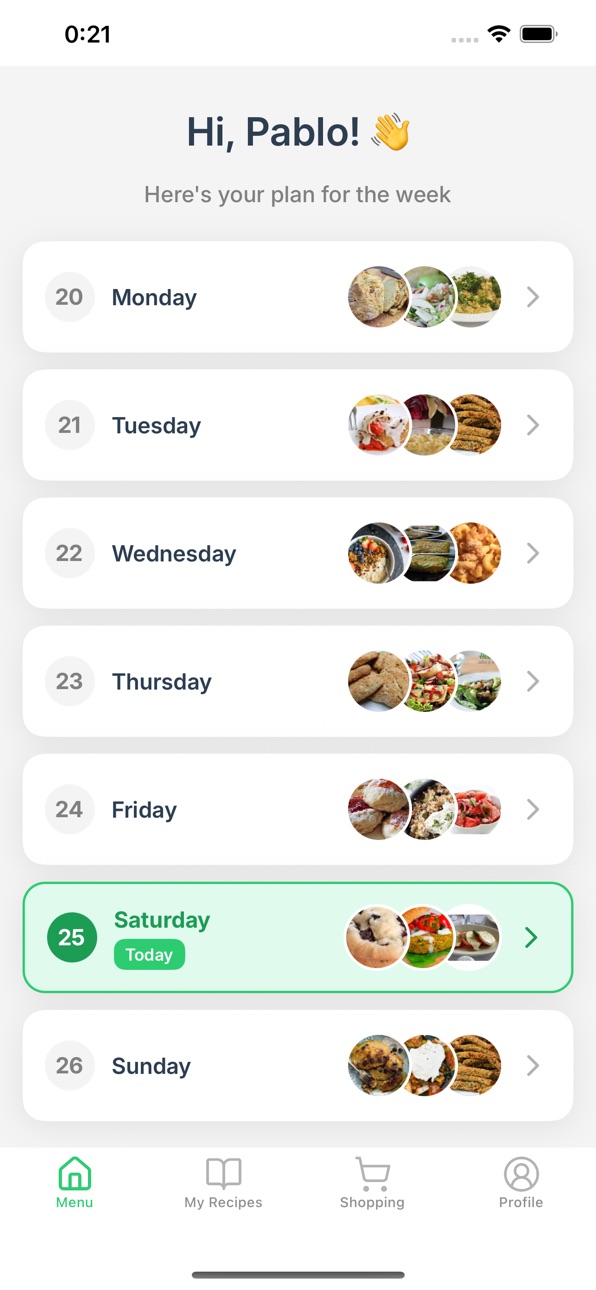 iPhone screenshot