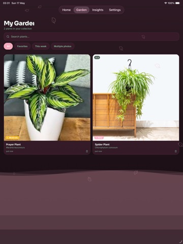 PlantDoc: AI Plant Care iPad screenshot