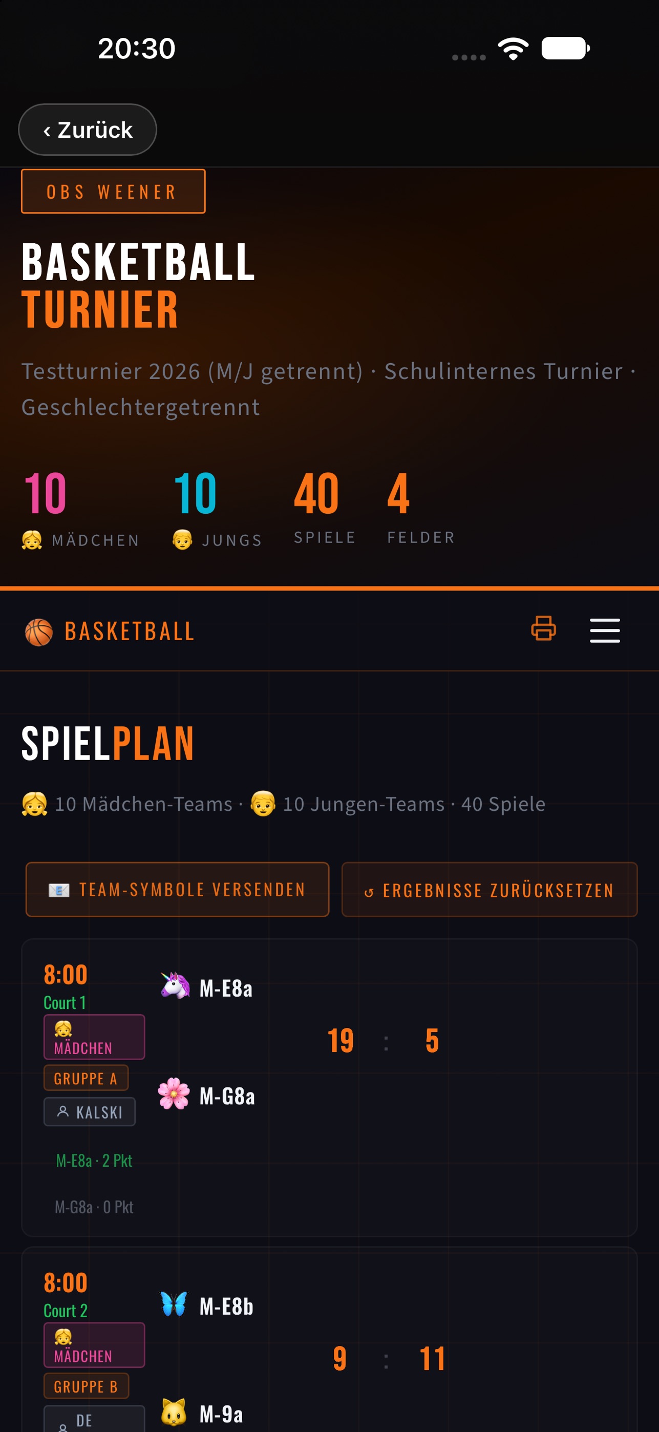 Screenshot 4 of SchulsportCoach