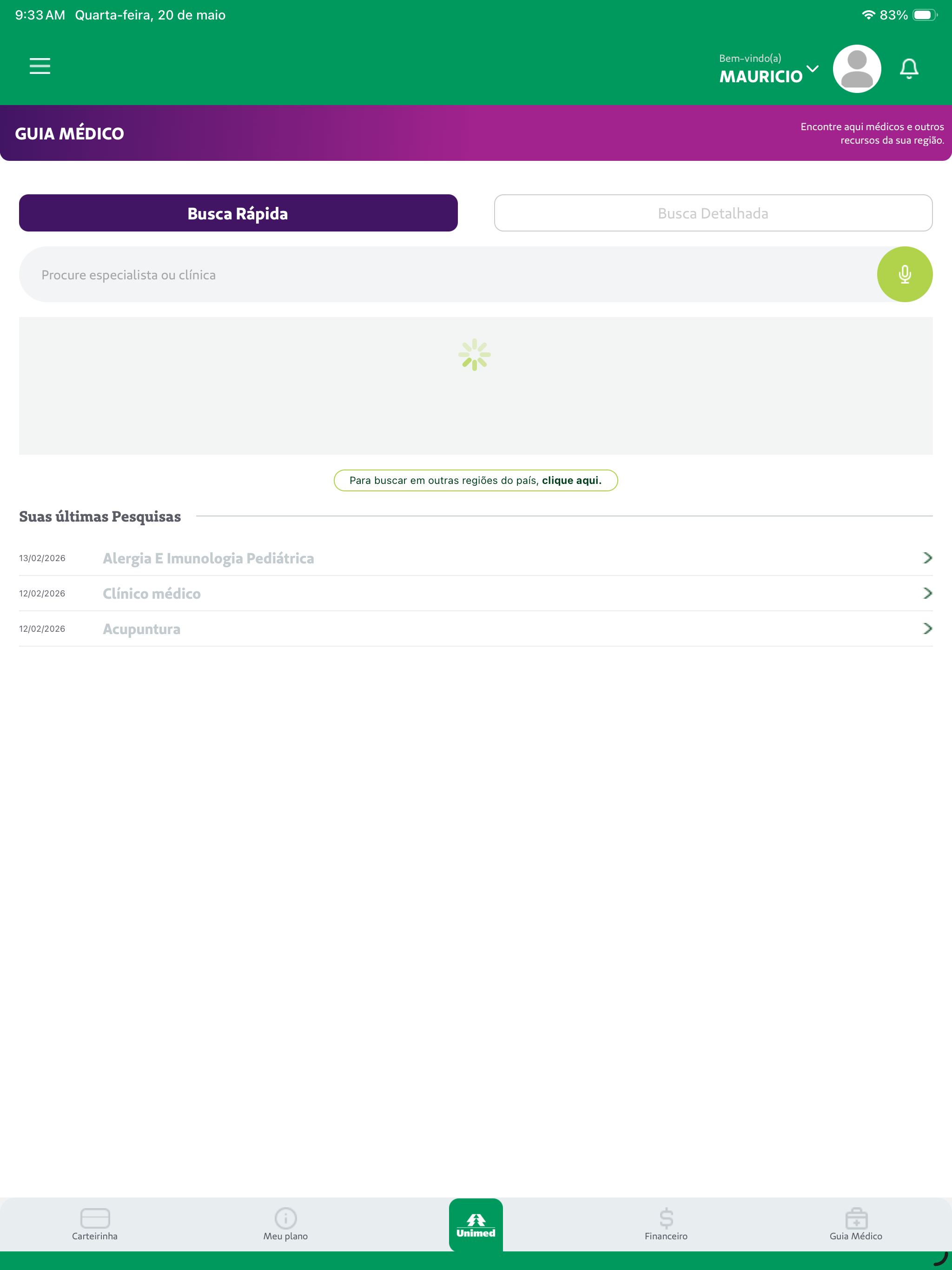 Unimed Litoral screenshot 12