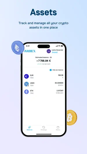 Arbiex: Send & Receive Crypto screenshot 2