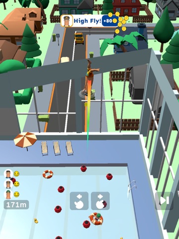 Splash Diving: Flip Water Game iPad screenshot