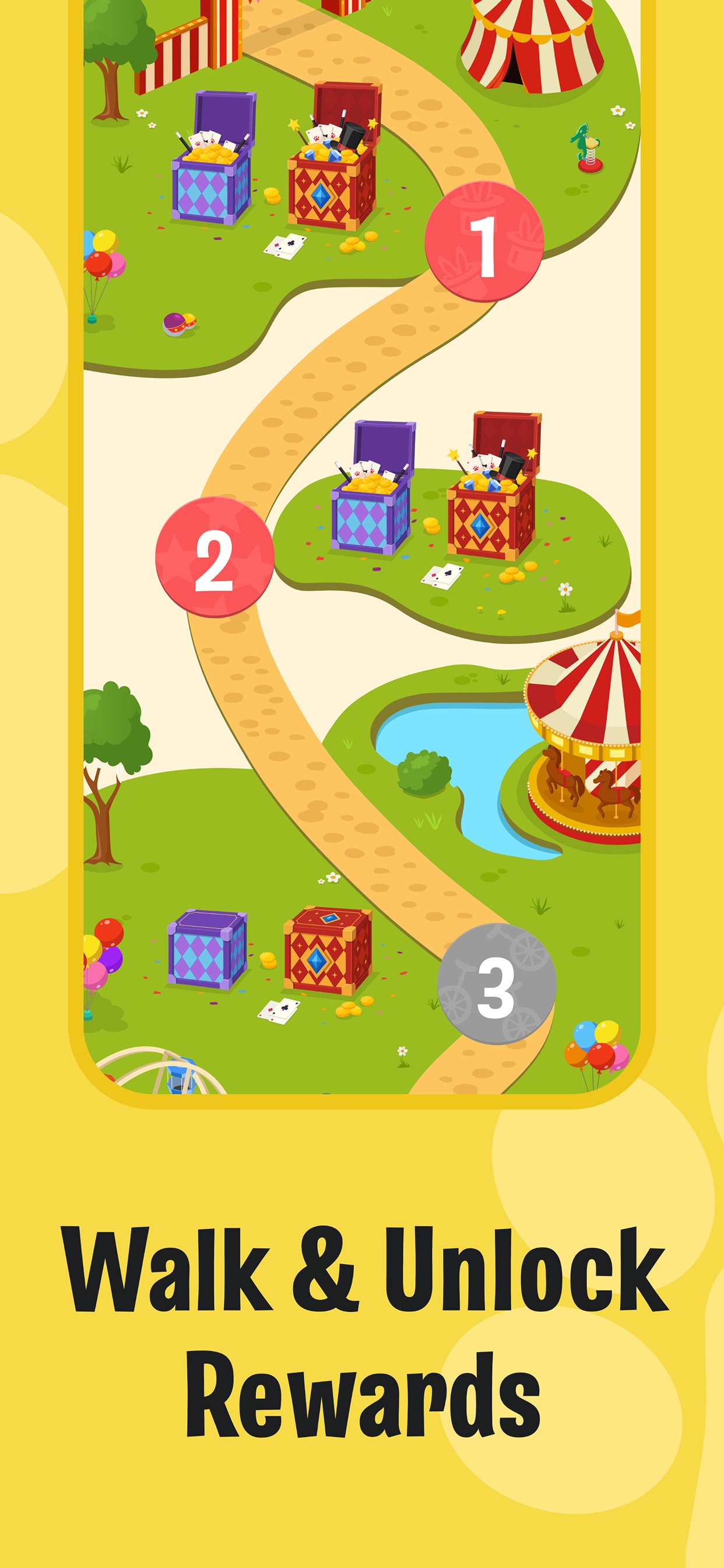 Screenshot 2 of Dosty Walks: Step Counter