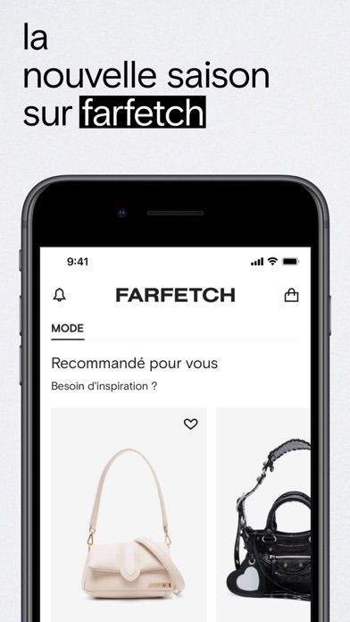 Screenshot #1 pour La mode de luxe chez FARFETCH