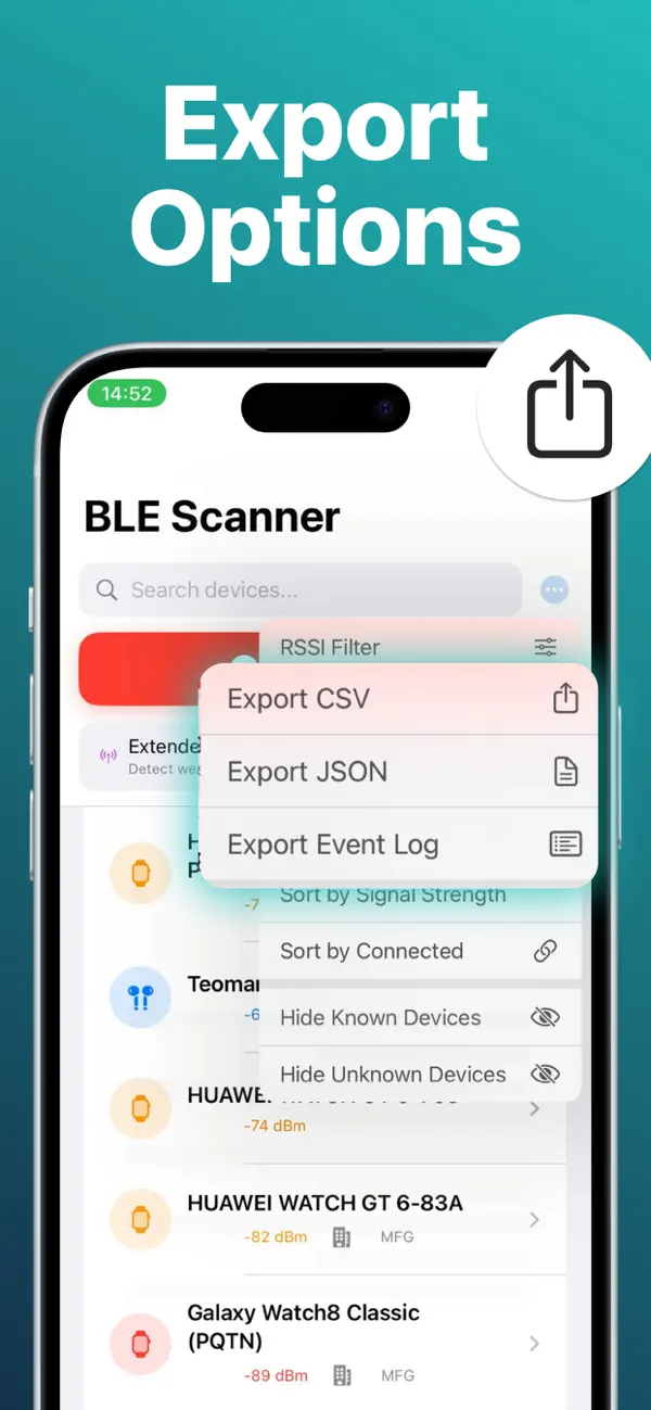 #4. Bluetooth Scanner - Scan BLE (iOS) โดย: Teoman Gul