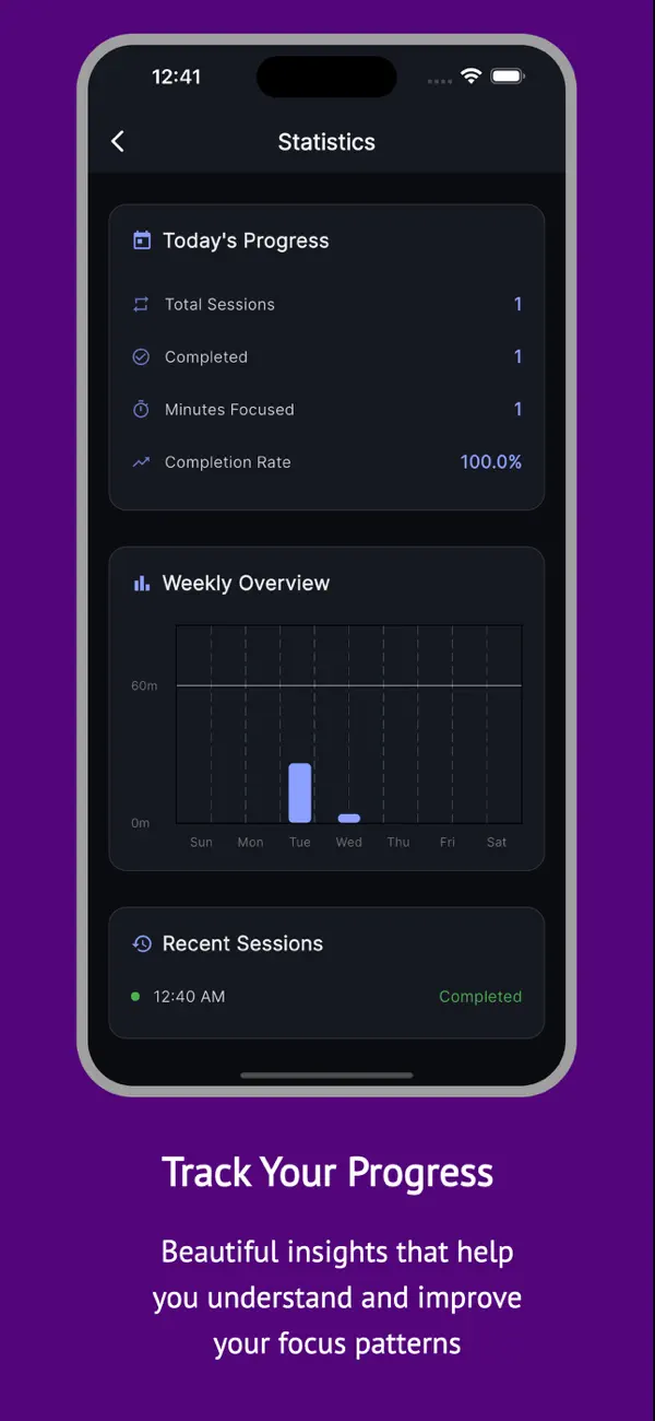 Screenshot #2 pour Focal Timer