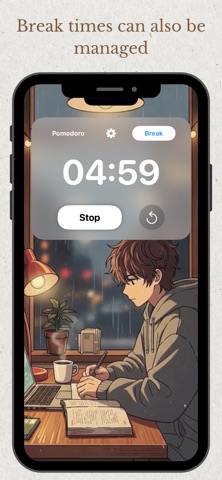 Lofi Pomodoro Timer Screenshot 2 of 4