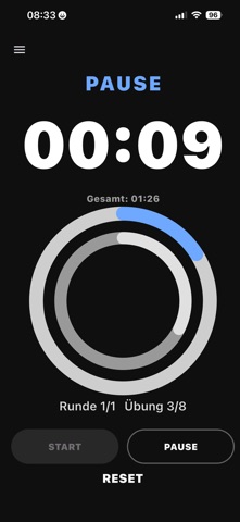 Time2Sweat - Intervall Timer Screenshot 2 of 5