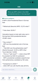 Election Intelligence screenshot