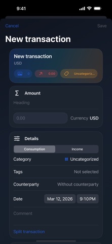 Home Receipt: Expense Tracker Screenshot 4 of 7