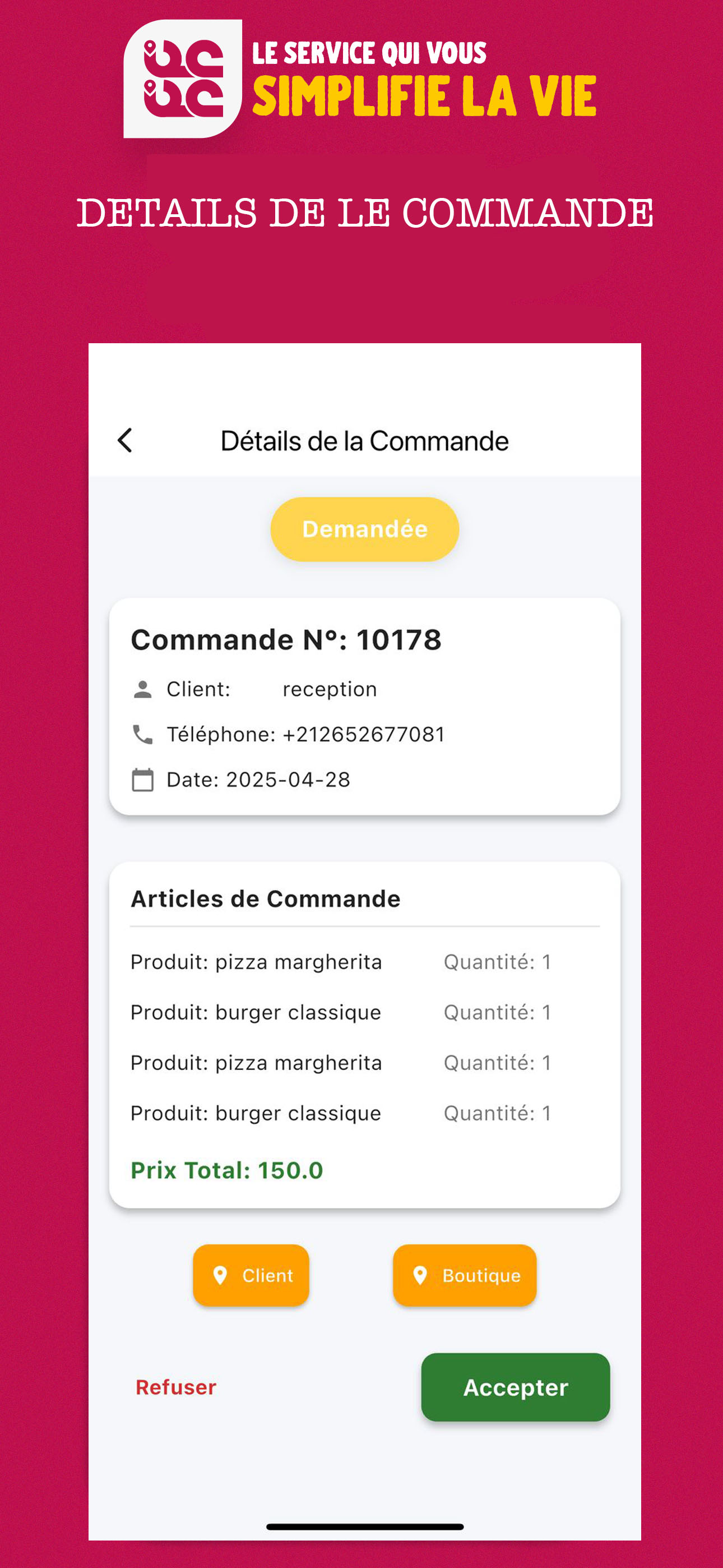 Livreur 3an3an screenshot 3