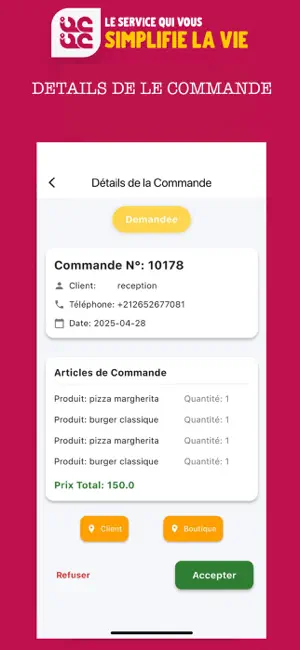 Livreur 3an3an screenshot 3