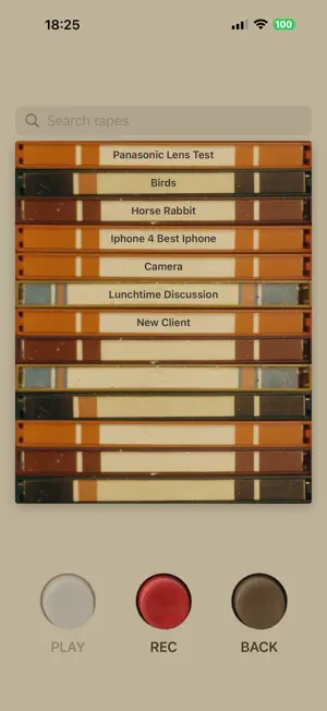 Cassette Memo screenshot 4