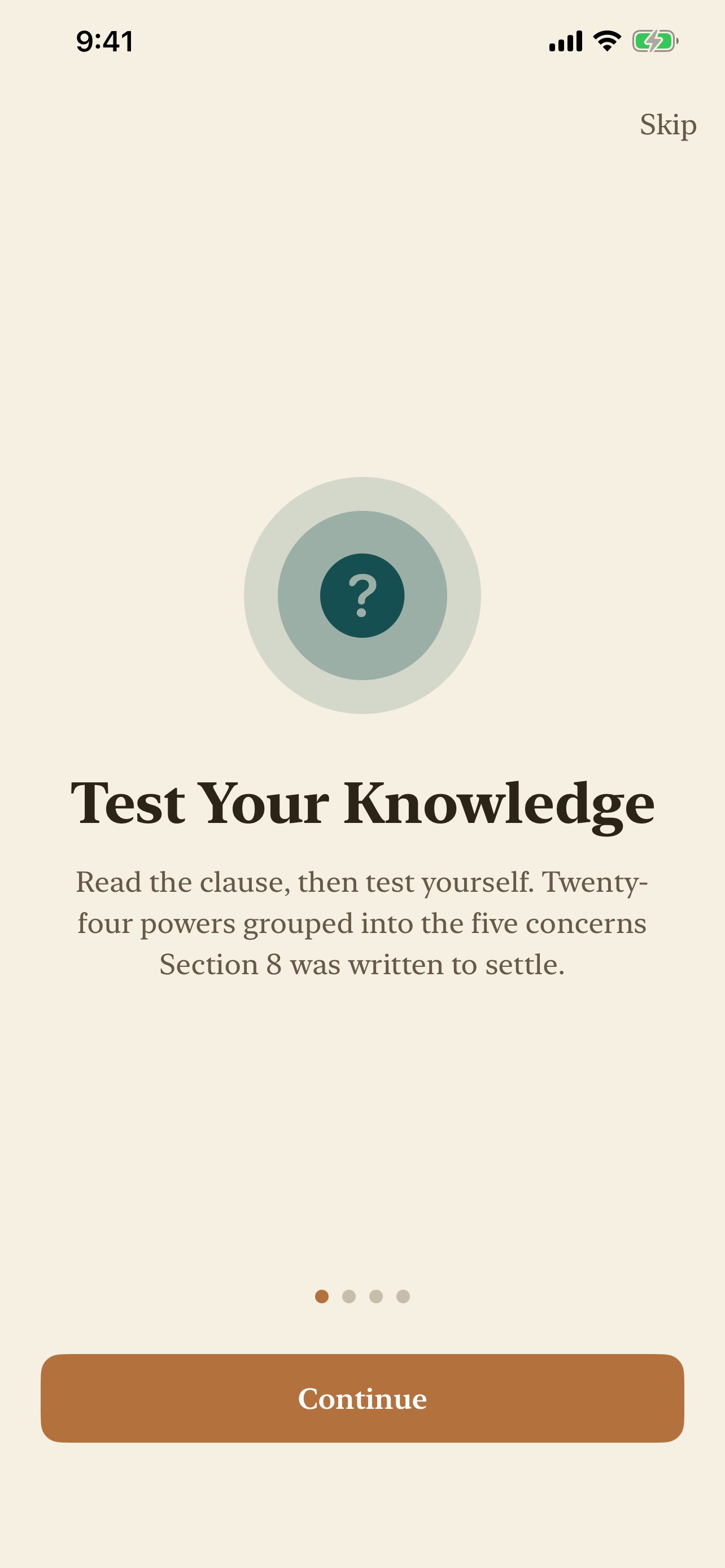 Screenshot 1 of Enumerated Powers - American