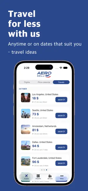 AeroSell - Cheap Flights Avia screenshot 3