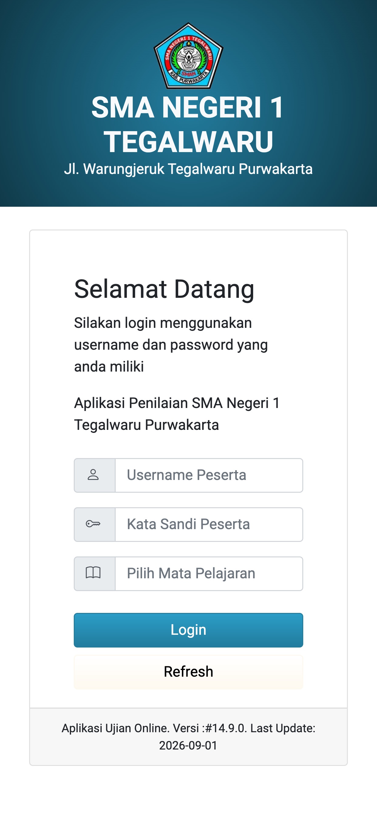 Screenshot 2 of SMA NEGERI 1 TEGALWARU