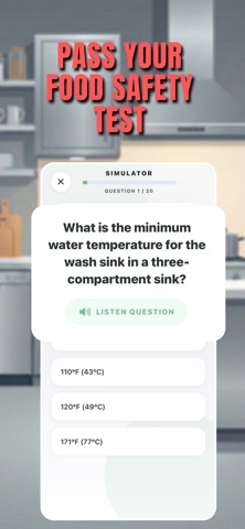 ServPass: Food Handler Exam Screenshot 3 of 5