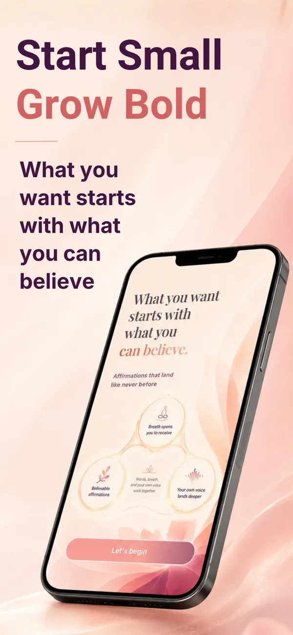 Screenshot #1 pour Allow: Affirmations Efficaces