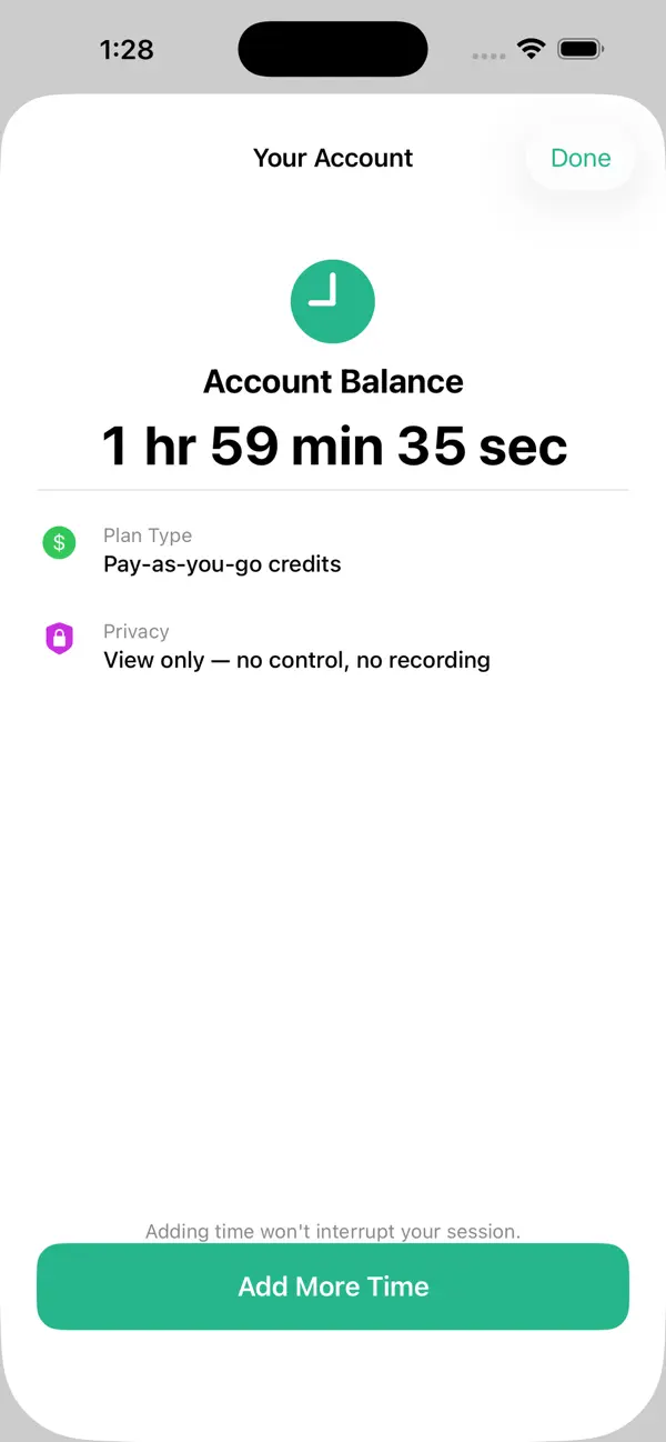Screenshot #1 pour Remote Screen Viewer