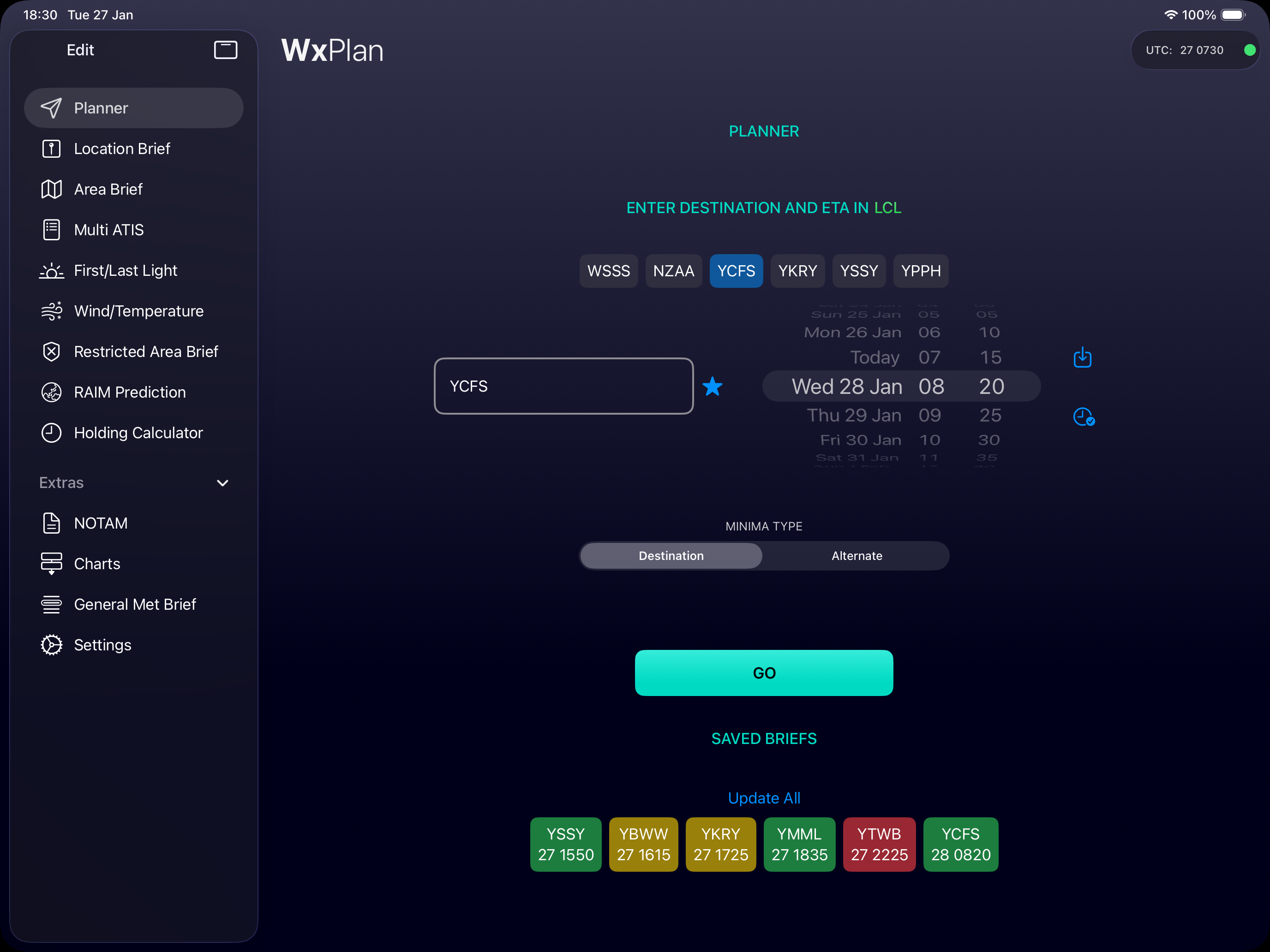 WxPlan screenshot 11