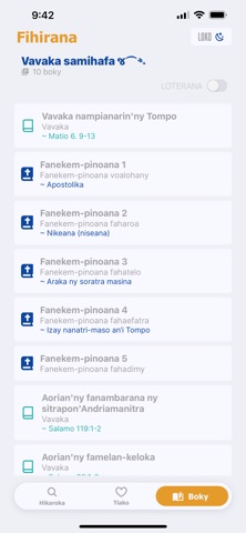 Ny fihirana screenshot