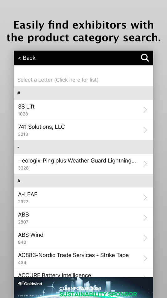 #1. CLEANPOWER 2025 (iOS) 由: Map Your Show