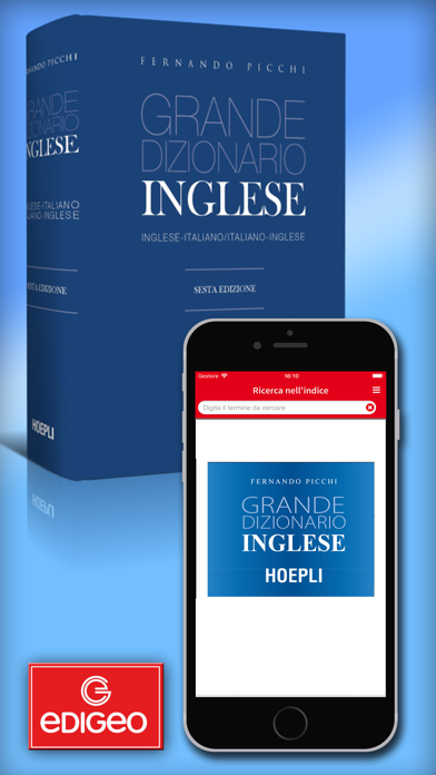 Screenshot #1 pour Dizionario Inglese Hoepli