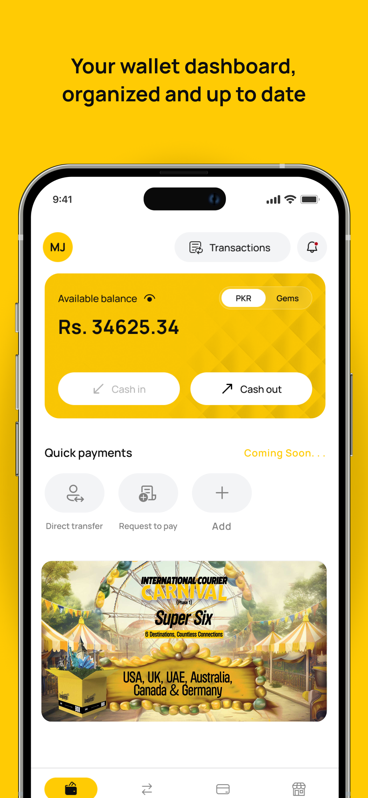 Leopards Wallet screenshot 5
