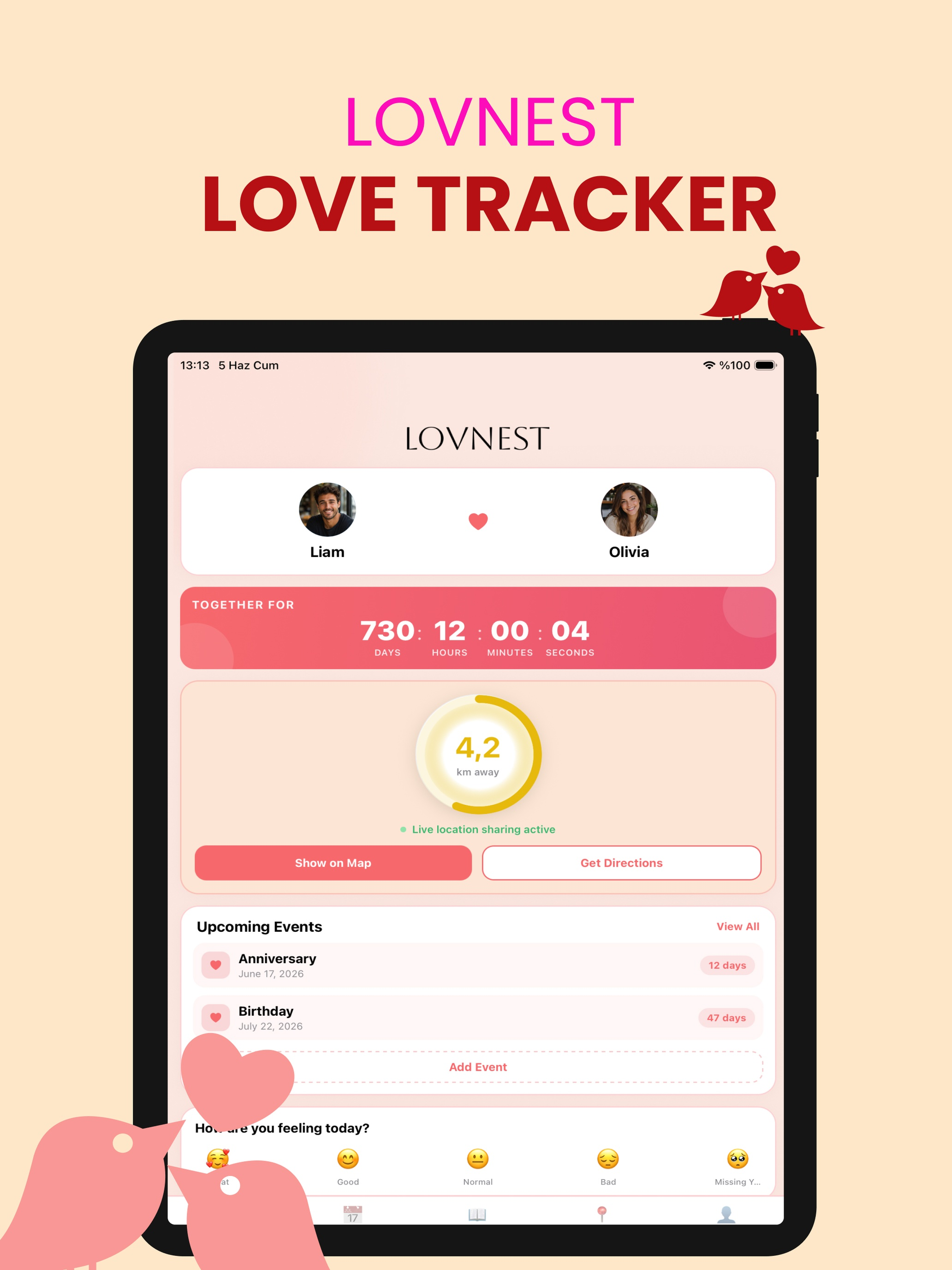 LovNest: Couple & Love Tracker screenshot 7
